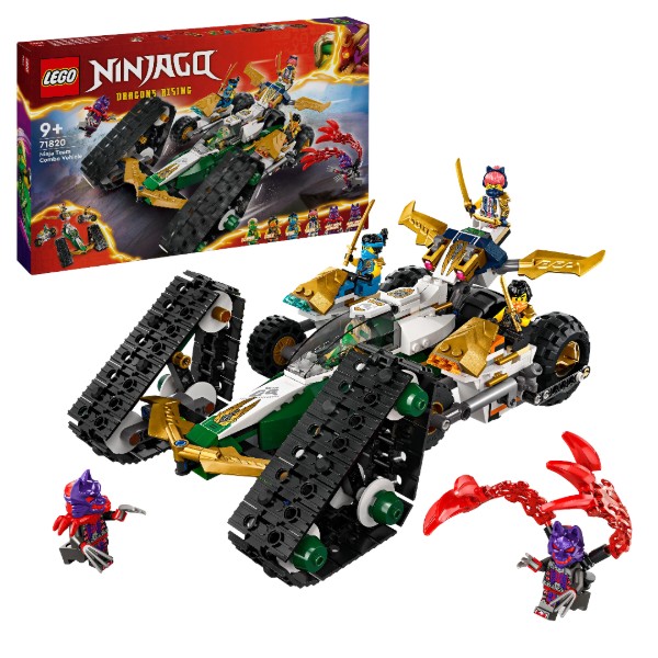 Конструктор LEGO NINJAGO® Комбі-автомобіль команди ніндзя (71820