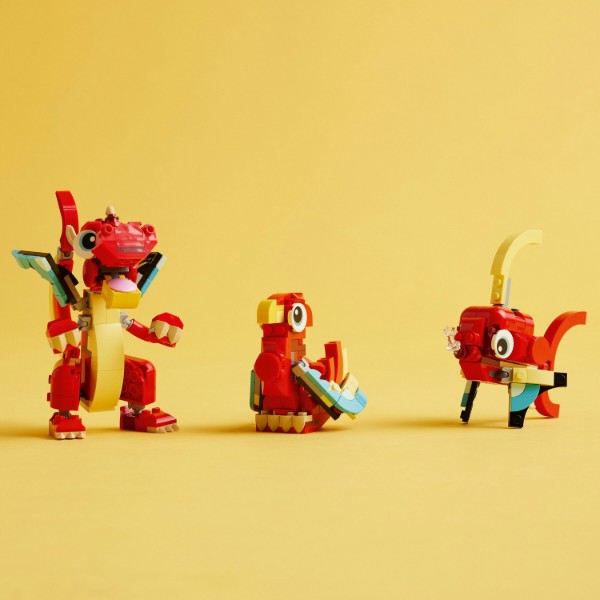 Фото - Конструктор LEGO Creator Красный Дракон (31145)