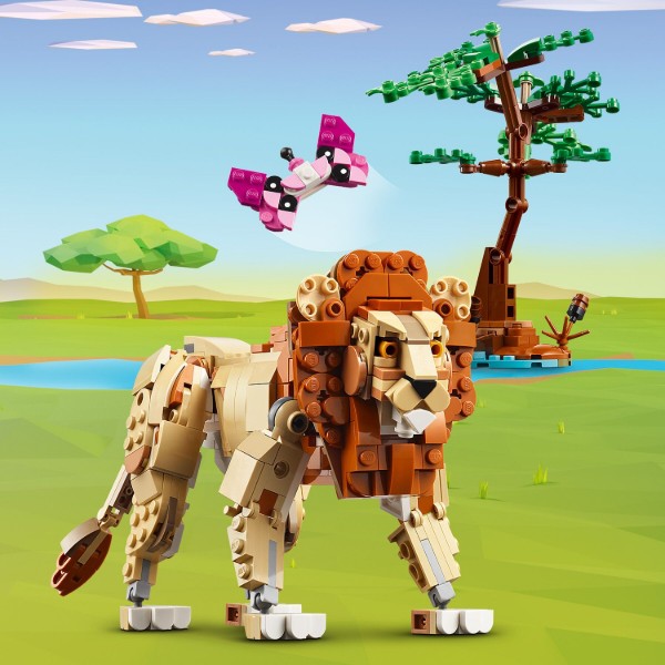 Фото - Конструктор LEGO Creator Дикі тварини сафарі (31150)