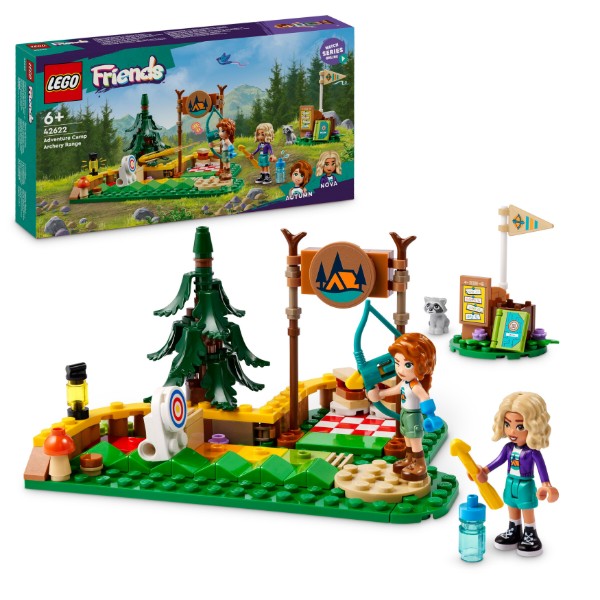 Фото - Конструктор LEGO Friends Стрільбище у пригодницькому таборі (42622)
