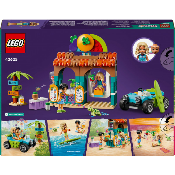 Фото - Конструктор LEGO Friends Пляжна крамничка смузі (42625)