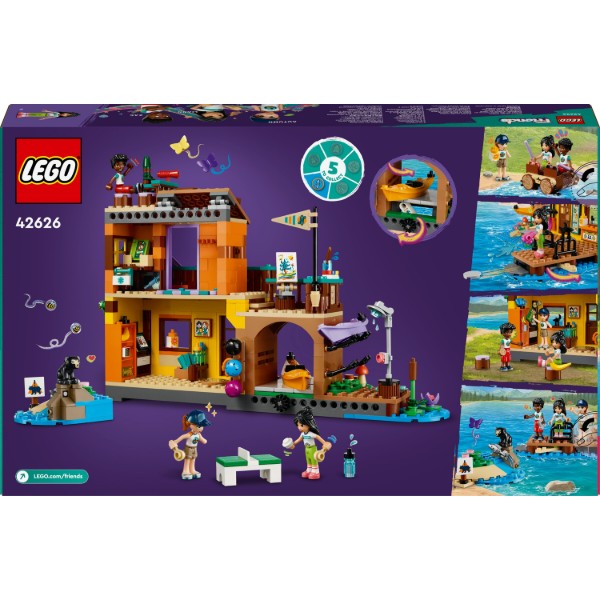 Фото - Конструктор LEGO Friends Водні види спорту в таборі пригод (42626)