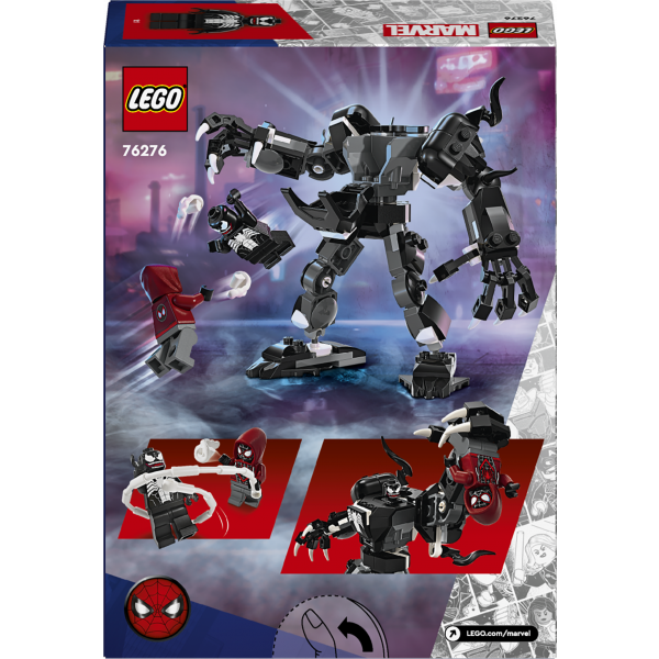 Фото - Конструктор LEGO Marvel Робот Венома vs. Майлз Моралез (76276)