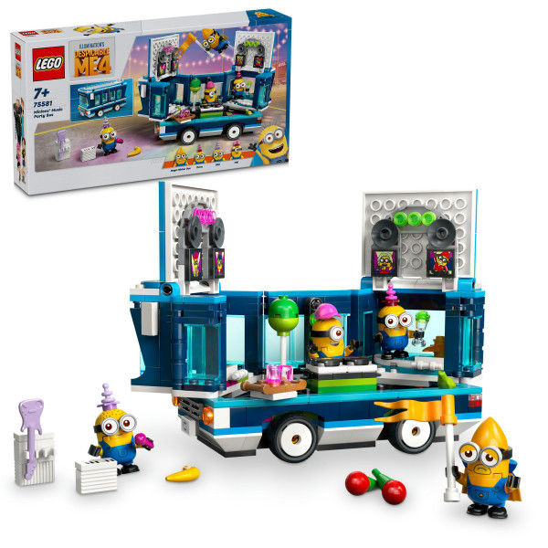 Фото - Конструктор LEGO Despicable Me Музыкальный автобус для вечеринок Миньонов (75581)