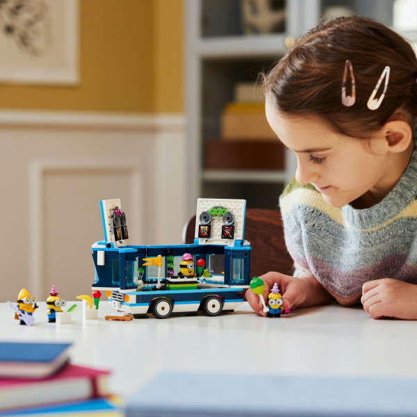 Фото - Конструктор LEGO Despicable Me Музыкальный автобус для вечеринок Миньонов (75581)