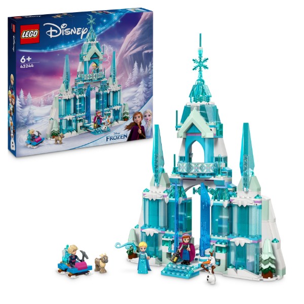 Фото - Конструктор LEGO │ Disney Princess Крижаний палац Ельзи (43244)