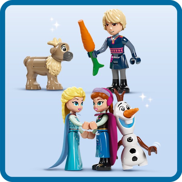 Фото - Конструктор LEGO │ Disney Princess Крижаний палац Ельзи (43244)