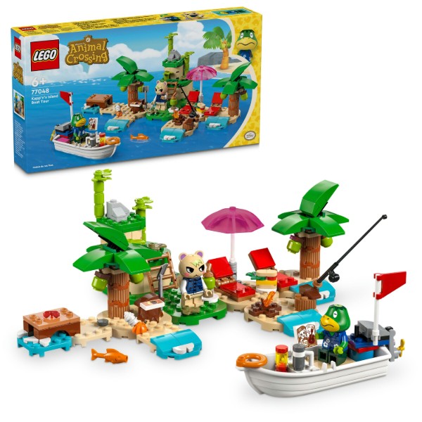Фото - Конструктор LEGO ANIMAL CROSSING Острівна екскурсія Kapp'n на човні (77048)