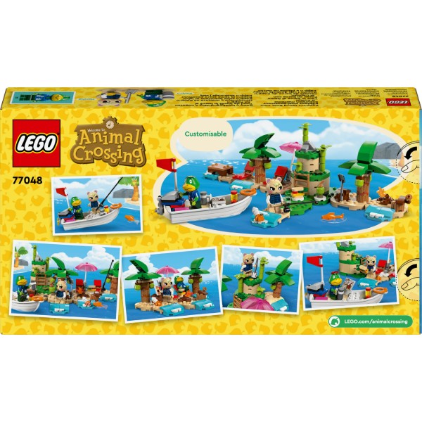 Фото - Конструктор LEGO ANIMAL CROSSING Острівна екскурсія Kapp'n на човні (77048)