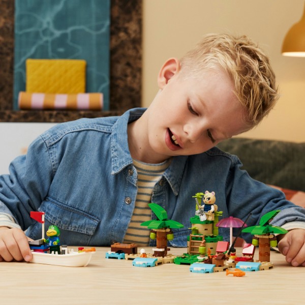 Фото - Конструктор LEGO ANIMAL CROSSING Острівна екскурсія Kapp'n на човні (77048)