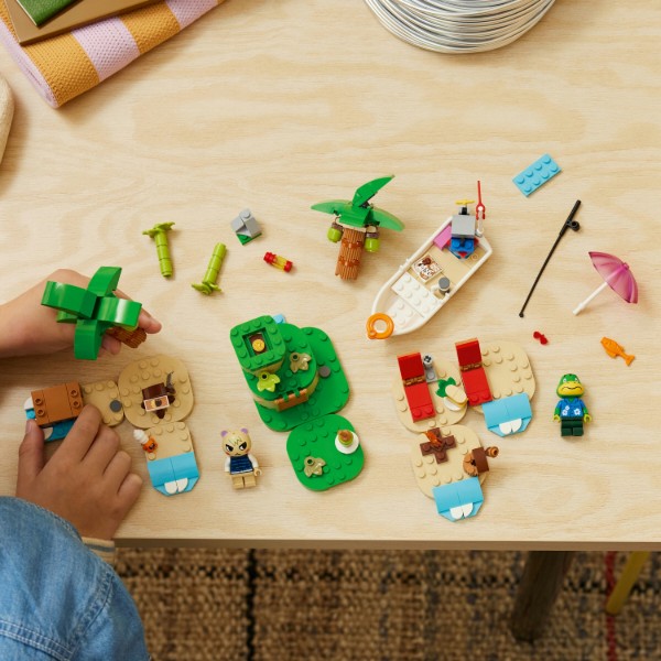 Фото - Конструктор LEGO ANIMAL CROSSING Острівна екскурсія Kapp'n на човні (77048)