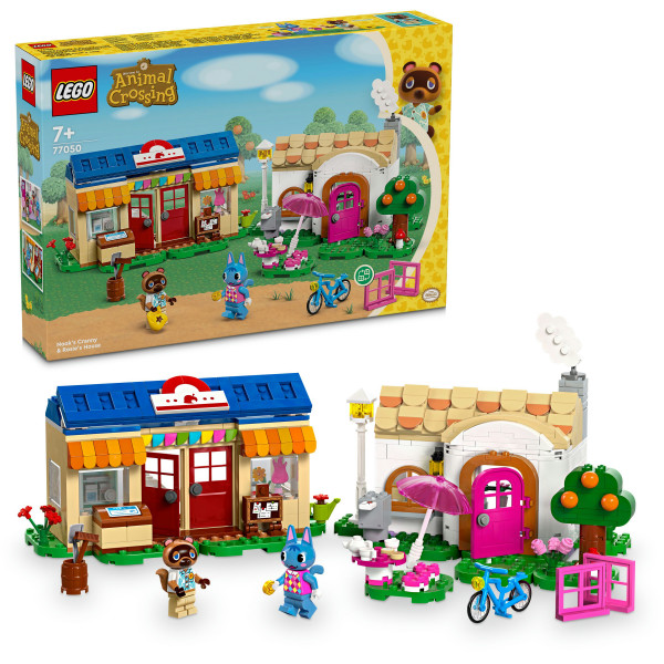 Фото -  LEGO ANIMAL CROSSING Ятка «Nook's Cranny» й будинок Rosie (77050)