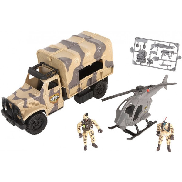 Фото - Ігрова фігурка солдатики Chap Mei "Солдати" TROOPER TRUCK (545108)
