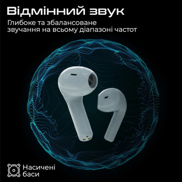Фото - Наушники вкладыши беспроводные TWS HiFuture flybuds3.blue
