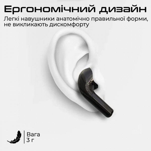 Фото - Навушники вкладиші бездротові TWS HiFuture flybuds3.white