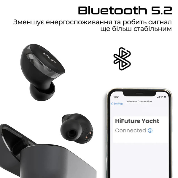 Фото - Наушники вкладыши беспроводные TWS HiFuture Yacht Rose Gold