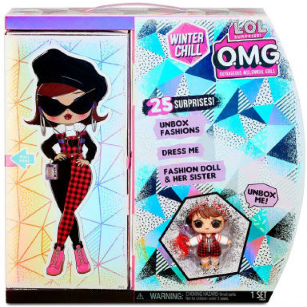 Фото - Коллекционная кукла L.O.L. Surprise! серии ''O.M.G Winter Chill'' Очаровашка (570257)