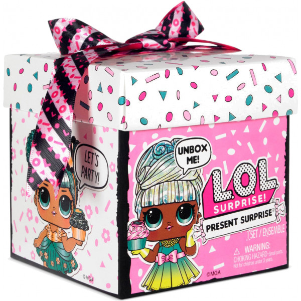 Фото - Лялька-сюрприз набір L.O.L. Surprise! серії "Present Surprise" Подарунок (в асорт., в дисплеї) (570660)