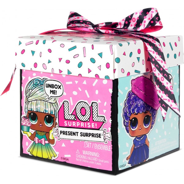 Фото - Лялька-сюрприз набір L.O.L. Surprise! серії "Present Surprise" Подарунок (в асорт., в дисплеї) (570660)
