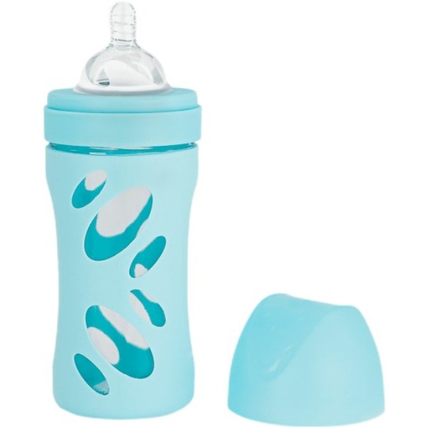 Фото - Бутылочка для кормления Twistshake  антиколиковая с силиконовой соской 260 мл Pastel Blue (78583)