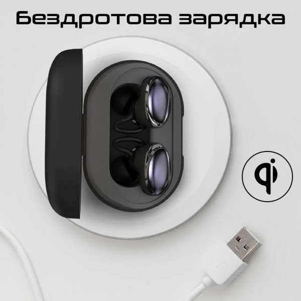 Фото - Наушники вкладыши беспроводные TWS HiFuture fusion.black