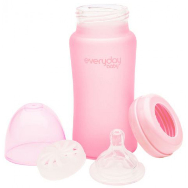 Фото - Бутылочка для кормления Everyday Baby 240 мл., розовая (10228)