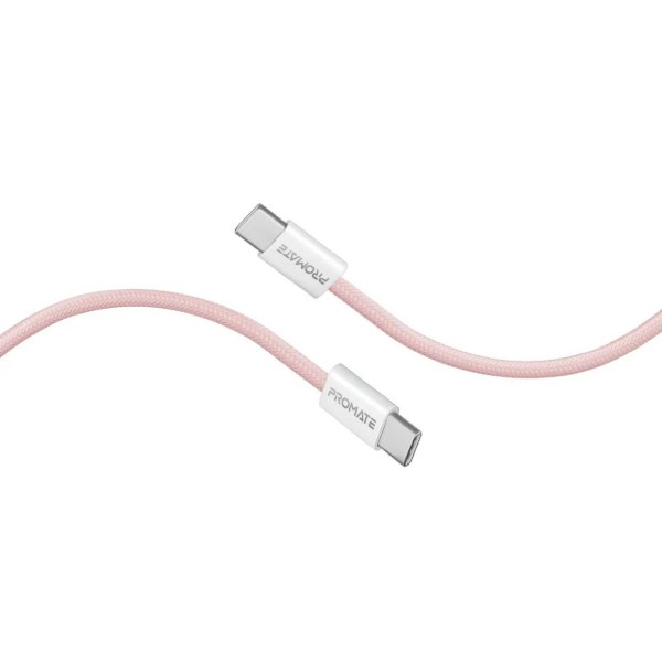 Фото - Кабель Promate Type-C - USB Type-C (ecoline-cc200.pink)