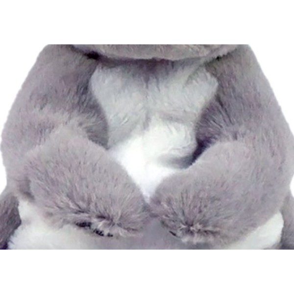 Фото - М'яка іграшка глазастик TY BEANIE BELLIES Сірий пес "WILFRED" (40596)