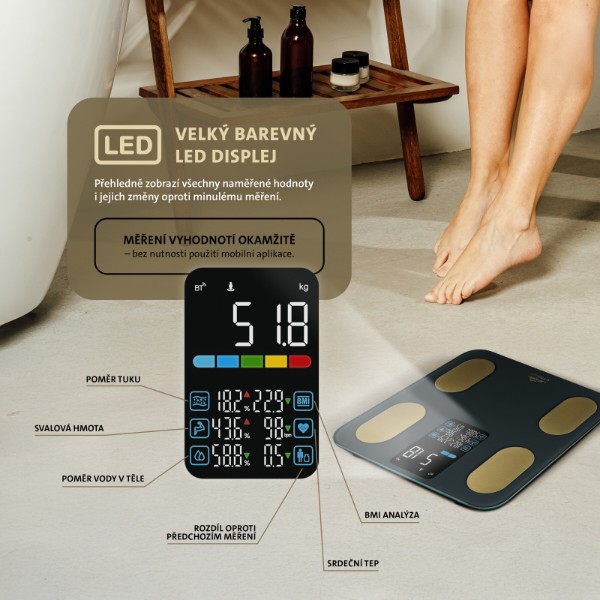 Фото - Смарт-весы напольные ETA Vital Gym 7779 90000 Smart