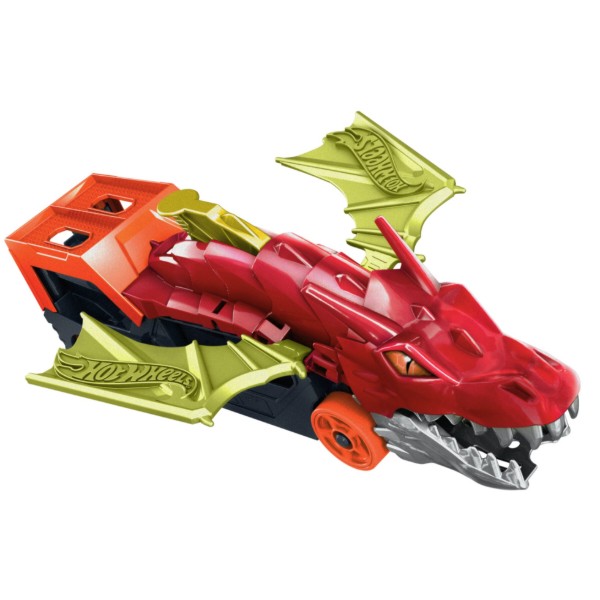 Фото - Далекобійники Hot Wheels Вантажівка-транспортер "Паща дракона"(GTK42)
