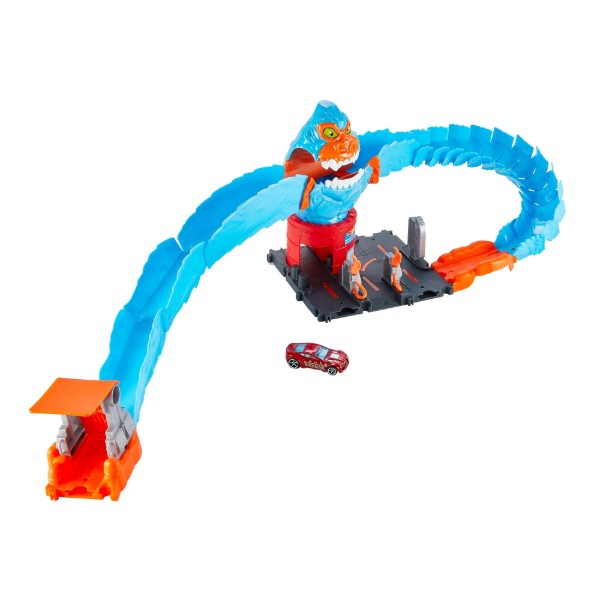 Фото - Ігровий набір Hot Wheels "Порятунок від горили" серії "Небезпечні створіння" (HDR30)