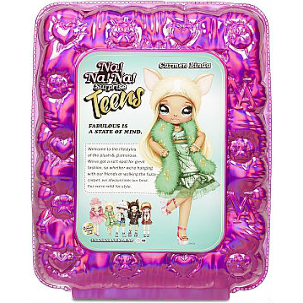 Фото - Ляльковий набір Na! Na! Na! Surprise серії "Teens" Кармен Лінда з аксесуарами (573883)