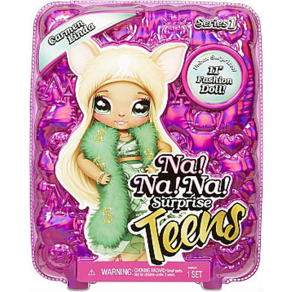 Фото - Ляльковий набір Na! Na! Na! Surprise серії "Teens" Кармен Лінда з аксесуарами (573883)