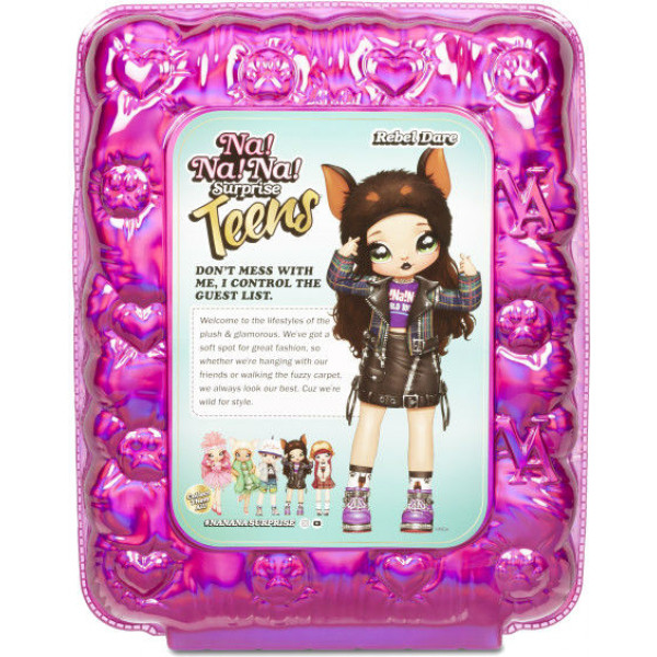 Фото - Ляльковий набір Na! Na! Na! Surprise серії "Teens" Ребел Діар з аксесуарами (573890)