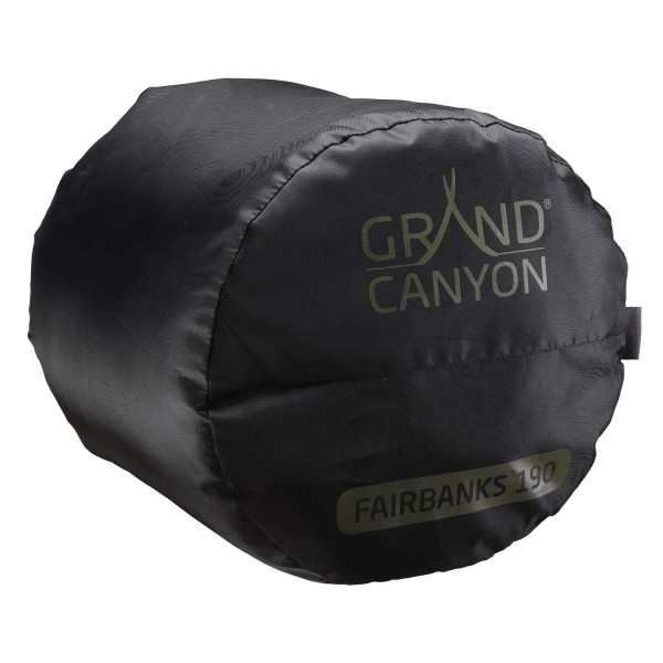 Фото - Спальний мішок Grand Canyon Fairbanks 190 Capulet Olive Left (340020)