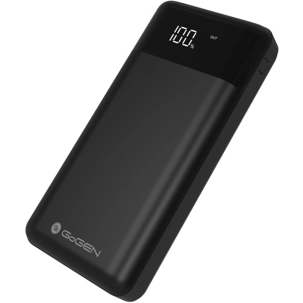 Фото - Батарея мобильная Gogen Powerbank 30000 mAh PD 20W (GOGPB300001B)