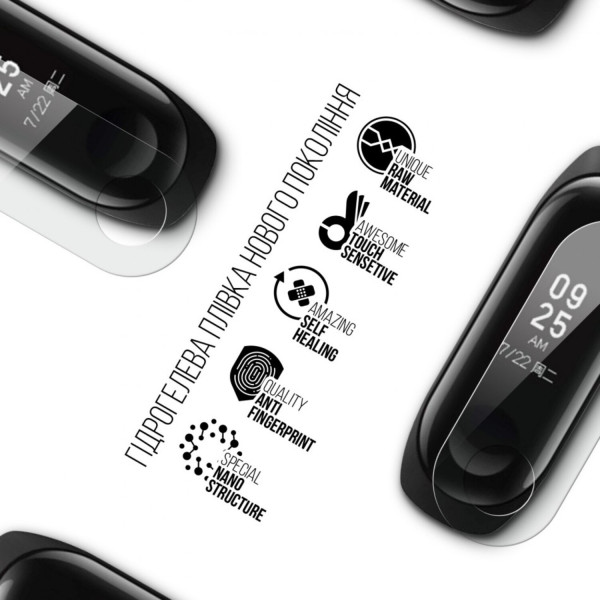 Фото - Захисна плівка для фітнес-браслета Armorstandart for Xiaomi Mi Band 3 6 шт. (ARM57736)