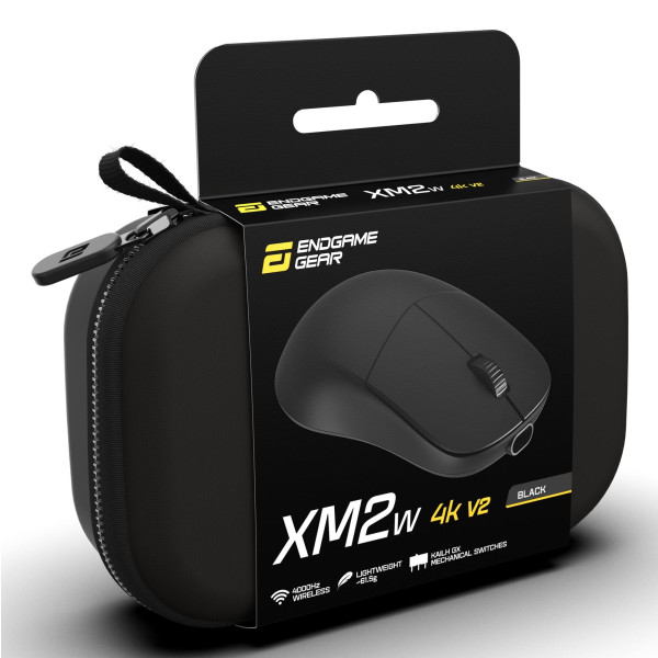 Фото - Мышь беспроводная игровая Endgame Gear XM2w 4k v2 Black (PGW-EG-MOU-079)