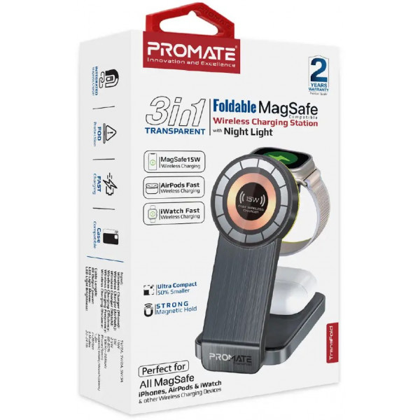 Фото - Зарядна док-станція Promate transfold