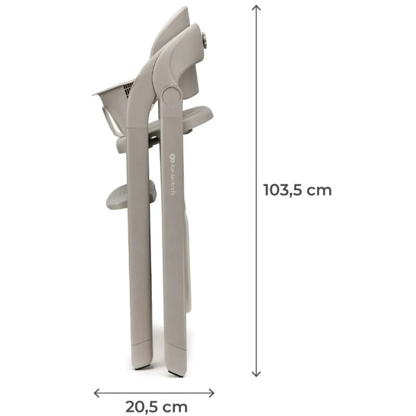 Фото - Стільчик для годування класичний Kinderkraft Tino Beige (KHTINO00BEG0000)