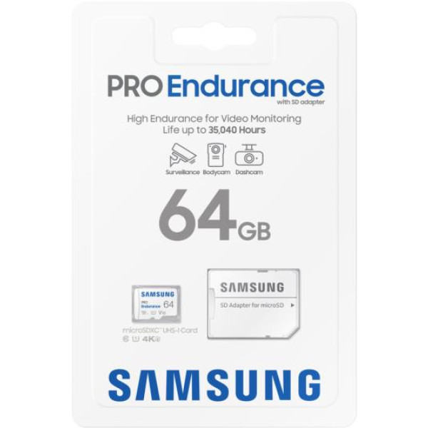 Фото - Карта пам'яті Samsung microSDXC PRO 64GB C10 W/A (MB-MJ64KA/EU)