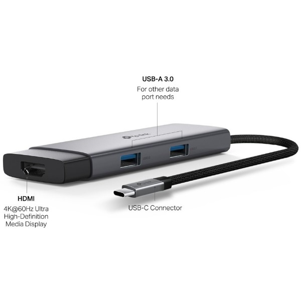 Фото - Хаб USB TP-Link UH5020C