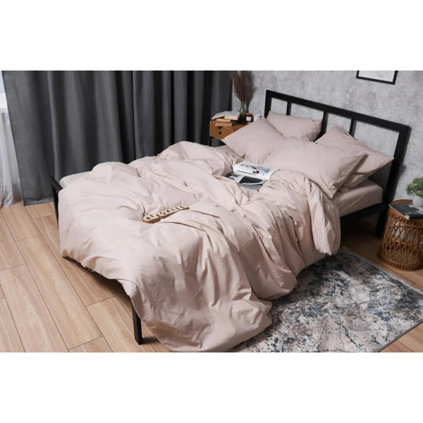 Фото - Комплект постільної білизни Moon&Star Бязь Gold Люкс «Blanc» 143х210 см нав. 4х50х70 (MS-820004603)