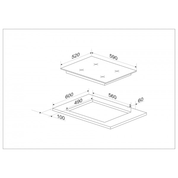 Фото - Духова шафа + варильна поверхня газова Hansa FCGI69326