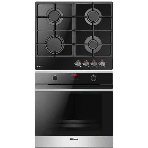 Фото - Духова шафа + варильна поверхня газова Hansa FCGI69326