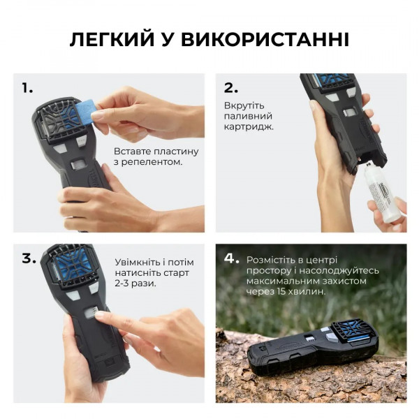 Фото - Фумігатор портативний Thermacell MR-450X Portable Mosquito Repeller