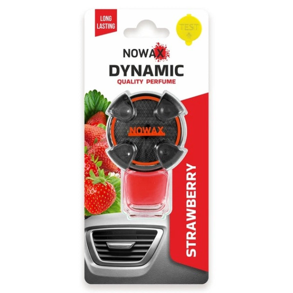 Фото - Ароматизатор для авто NOWAX Dynamic - Strawberry (NX07799)