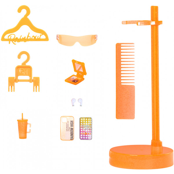 Фото - Коллекционная кукла Rainbow High S23 – Мишель Ст. Чарльз с аксессуарами (731895)