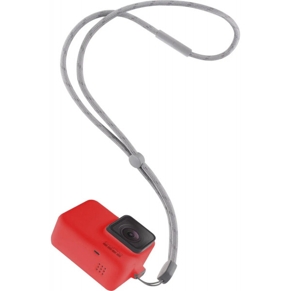 Фото - Чохол для екшн-камери GoPro Sleeve&Lanyard Firecracker Red (ACSST-012)