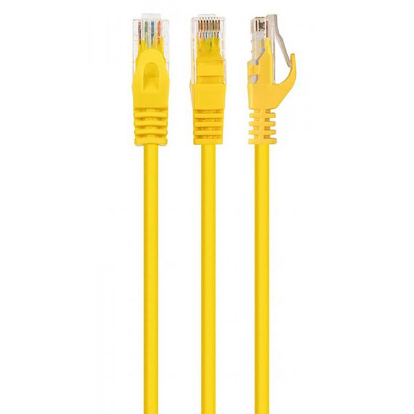 Фото - Кабель патч-корд Kingda Cat.5e 3m Yellow (PAUT3300-CU-YL)